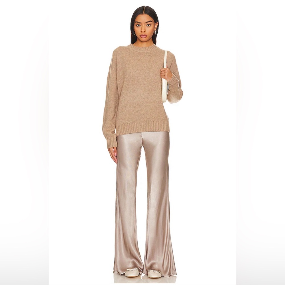 Sophie Rue Tan and Cream Flare Pants